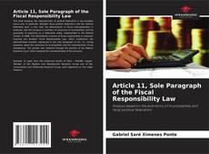 Capa do livro de Article 11, Sole Paragraph of the Fiscal Responsibility Law 