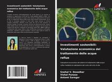 Обложка Investimenti sostenibili: Valutazione economica del trattamento delle acque reflue
