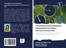 Capa do livro de Устойчивое инвестирование: Экономическая оценка очистки сточных вод 