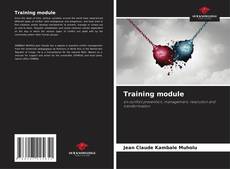 Capa do livro de Training module 