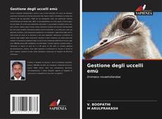 Buchcover von Gestione degli uccelli emù