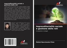 Buchcover von Imprenditorialità sociale e gestione delle reti