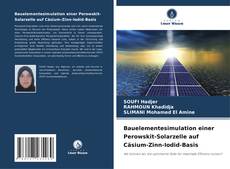 Capa do livro de Bauelementesimulation einer Perowskit-Solarzelle auf Cäsium-Zinn-Iodid-Basis 