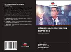 MÉTHODES DE RECHERCHE EN ENTREPRISE kitap kapağı