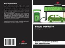 Capa do livro de Biogas production 