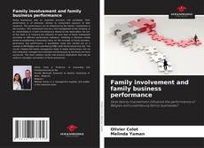 Portada del libro de Family involvement and family business performance