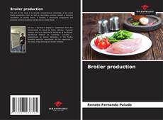 Capa do livro de Broiler production 