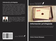 Bookcover of Información privilegiada