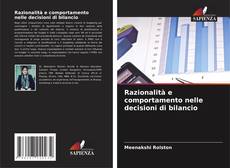 Borítókép a  Razionalità e comportamento nelle decisioni di bilancio - hoz