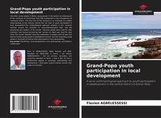 Capa do livro de Grand-Popo youth participation in local development 
