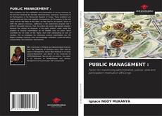 Bookcover of PUBLIC MANAGEMENT :