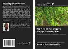 Portada del libro de Papel del polvo de hoja de Moringa oleifera en Malí
