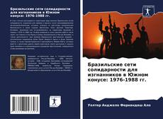 Buchcover von Бразильские сети солидарности для изгнанников в Южном конусе: 1976-1988 гг.