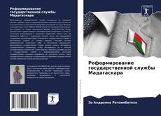 Capa do livro de Реформирование государственной службы Мадагаскара 