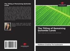 Portada del libro de The Titling of Remaining Quilombo Lands