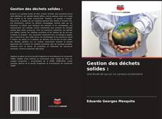 Gestion des déchets solides : kitap kapağı