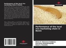 Capa do livro de Performance of the local rice marketing chain in Benin 