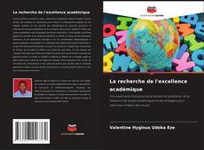 Buchcover von La recherche de l'excellence académique