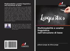 Buchcover von Multimodalità e analisi linguistica nell'istruzione di base