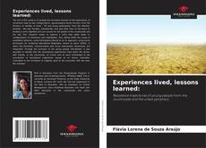 Buchcover von Experiences lived, lessons learned: