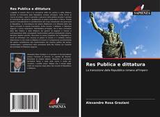 Bookcover of Res Publica e dittatura