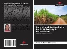 Buchcover von Agricultural Research at a Public University in Pernambuco