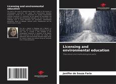 Capa do livro de Licensing and environmental education 