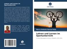 Capa do livro de Lehren und Lernen im Sportunterricht 