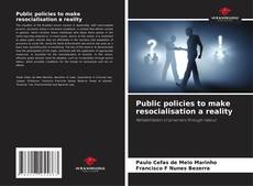 Capa do livro de Public policies to make resocialisation a reality 