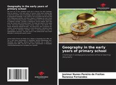 Capa do livro de Geography in the early years of primary school 