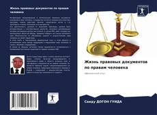 Buchcover von Жизнь правовых документов по правам человека