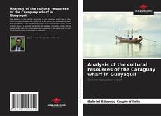 Portada del libro de Analysis of the cultural resources of the Caraguay wharf in Guayaquil