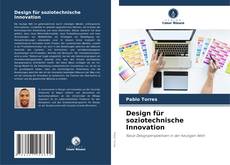 Buchcover von Design für soziotechnische Innovation