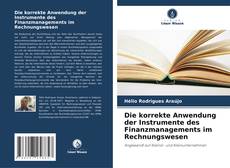 Buchcover von Die korrekte Anwendung der Instrumente des Finanzmanagements im Rechnungswesen