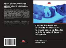 Copertina di Causes évitables de mortalité néonatale et facteurs associés dans les unités de soins intensifs néonatals