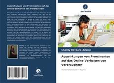 Couverture de Auswirkungen von Prominenten auf das Online-Verhalten von Verbrauchern