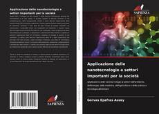 Capa do livro de Applicazione delle nanotecnologie a settori importanti per la società 