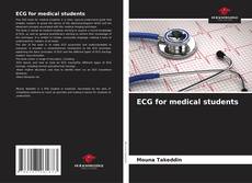 Bookcover of ECG for medical students