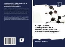 Capa do livro de Структурные, электрические и магнитные свойства шпинельного феррита 