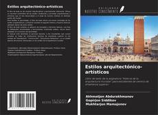 Capa do livro de Estilos arquitectónico-artísticos 