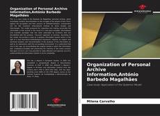 Capa do livro de Organization of Personal Archive Information,António Barbedo Magalhães 
