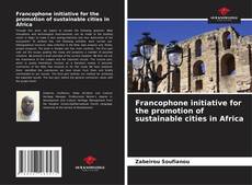 Bookcover of Francophone initiative for the promotion of sustainable cities in Africa