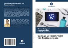 Geringe Unversehrtheit von Restaurationen的封面