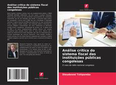Portada del libro de Análise crítica do sistema fiscal das instituições públicas congolesas