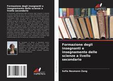 Portada del libro de Formazione degli insegnanti e insegnamento delle scienze a livello secondario