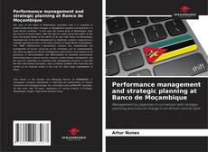Portada del libro de Performance management and strategic planning at Banco de Moçambique