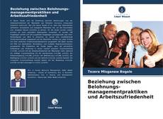 Bookcover of Beziehung zwischen Belohnungs- managementpraktiken und Arbeitszufriedenheit