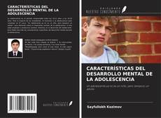 Capa do livro de CARACTERÍSTICAS DEL DESARROLLO MENTAL DE LA ADOLESCENCIA 