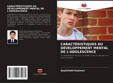 Buchcover von CARACTÉRISTIQUES DU DÉVELOPPEMENT MENTAL DE L'ADOLESCENCE