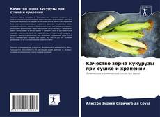 Portada del libro de Качество зерна кукурузы при сушке и хранении